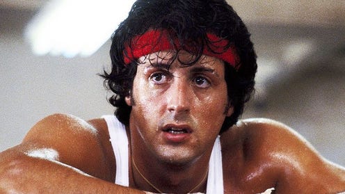 Still image of Sylvester Stallone as Rocky