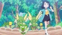 Liko running with Pokemon