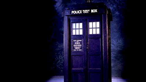 Still image of the TARDIS